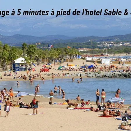 Hotel Sable Et Soleil - Port, Et Jacuzzi Prive Fréjus
